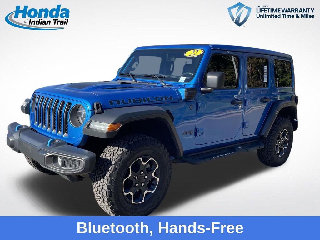 Used 2022 Jeep Wrangler Unlimited Rubicon 4xe image 3