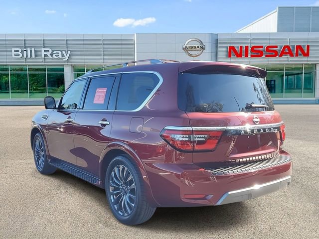 Certified 2024 Nissan Armada Platinum w/ Captain's Chairs Package image 3