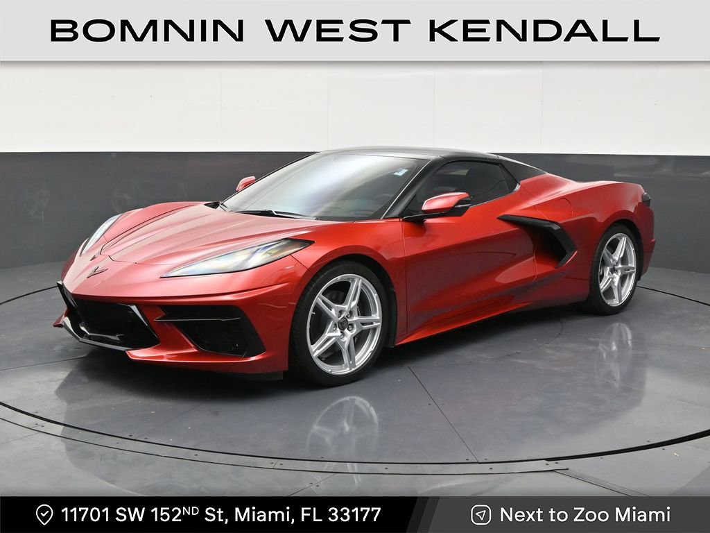 Used 2023 Chevrolet Corvette Stingray Premium Conv w/ Stealth Interior Trim Package image 1
