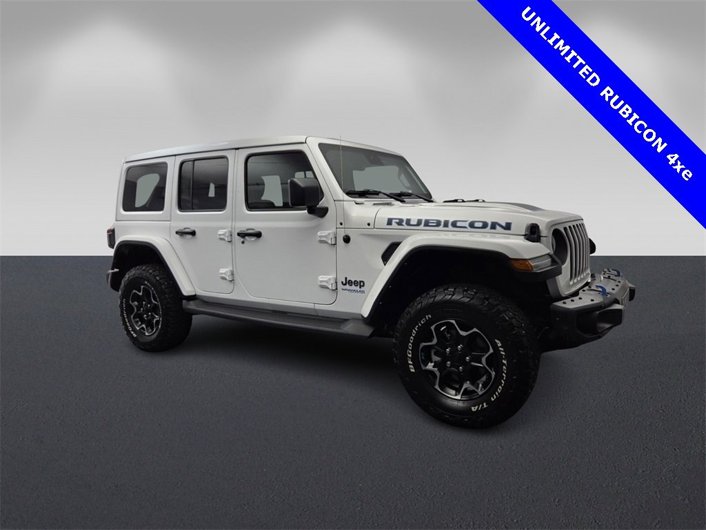 Used 2021 Jeep Wrangler Unlimited Rubicon 4xe w/ Steel Bumper Group