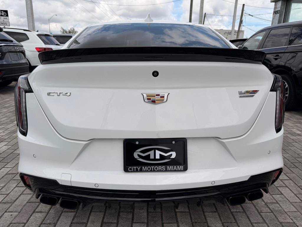 Used 2023 Cadillac CT4 V Blackwing w/ Technology Package RWD image 6
