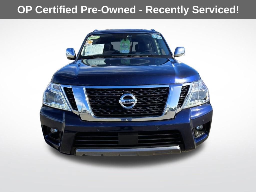 Used 2019 Nissan Armada Platinum w/ Captain's Chairs Package image 2