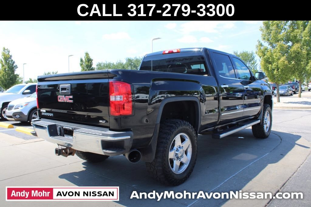 Used 2015 GMC Sierra 2500 SLT w/ Duramax Plus Package AWD/4WD image 7