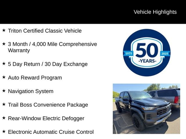 Used 2024 Chevrolet Colorado Trail Boss w/ Advanced Trailering Package AWD/4WD image 6