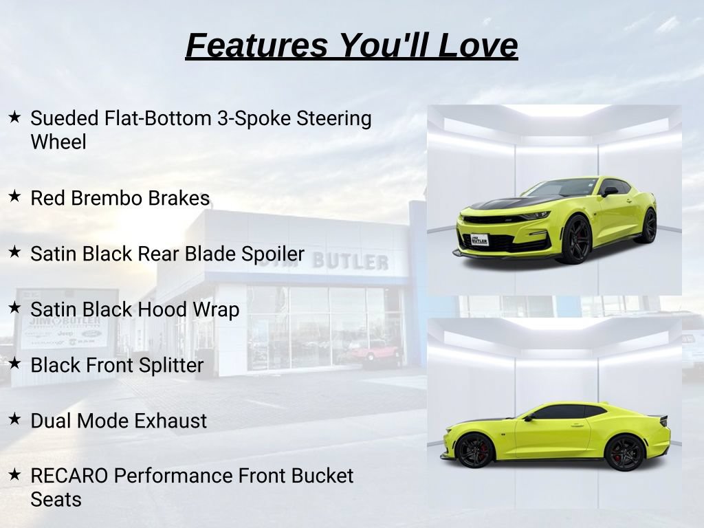 Used 2021 Chevrolet Camaro SS RWD image 34