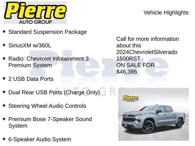 Used 2024 Chevrolet Silverado 1500 RST w/ True North Edition Plus AWD/4WD image 14