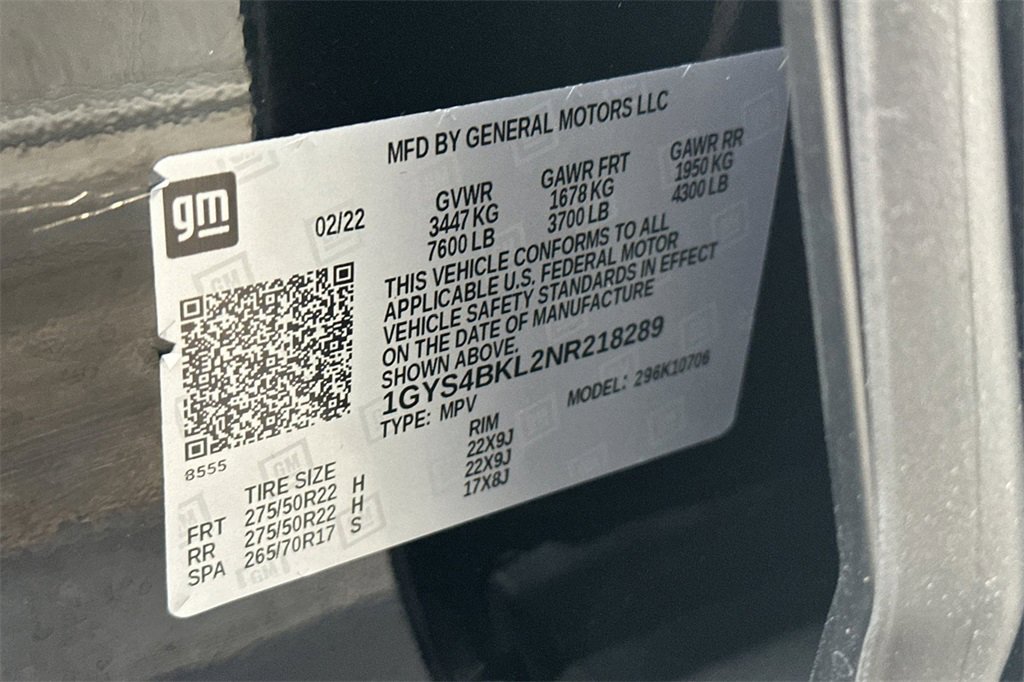 Used 2022 Cadillac Escalade Premium Luxury image 37