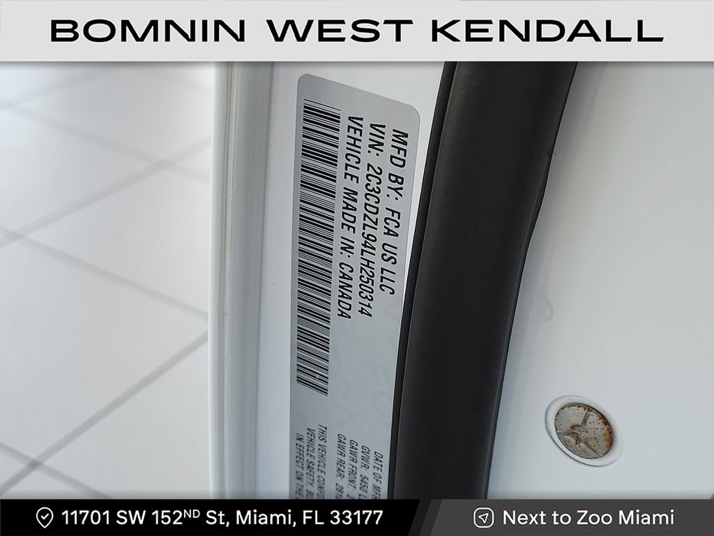 Used 2020 Dodge Challenger SRT Super Stock image 16