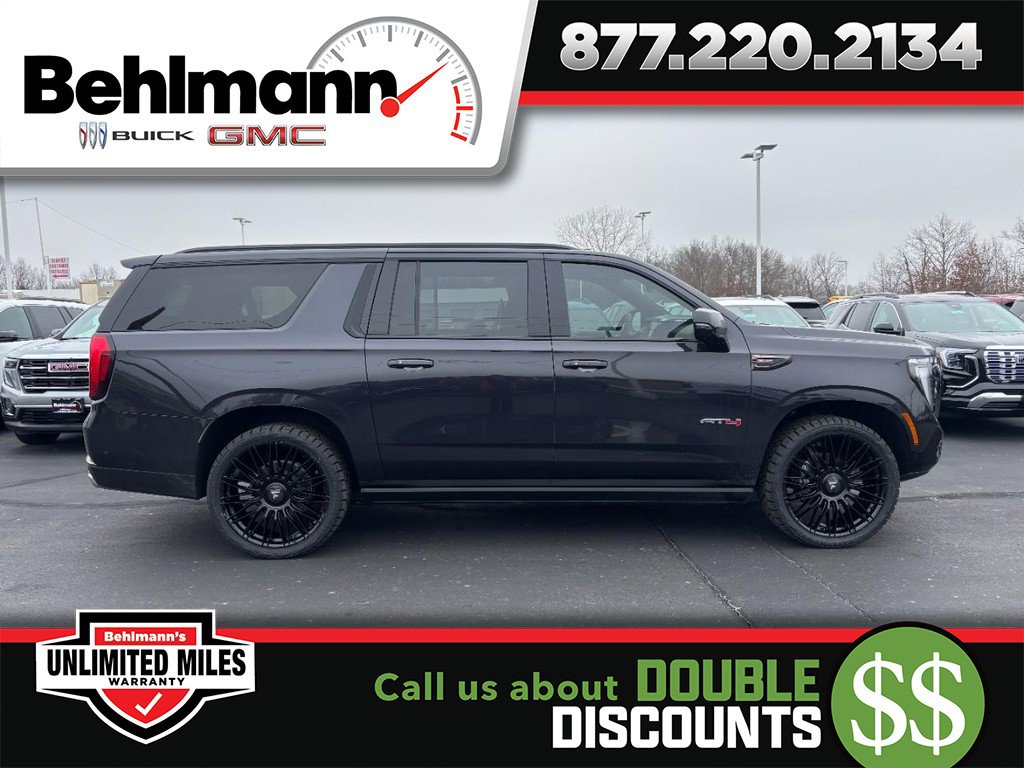 New 2026 GMC Yukon XL AT4 Ultimate w/ LPO, Illumination Package