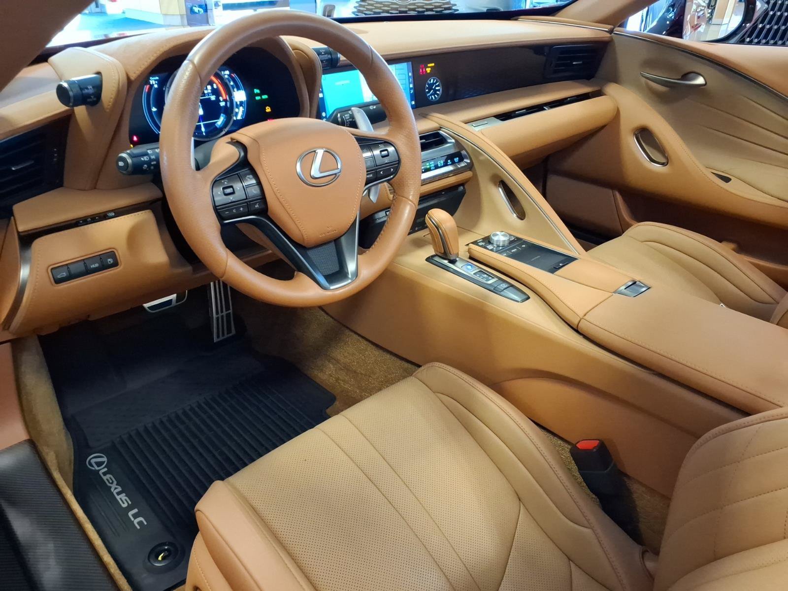 Certified 2021 Lexus LC 500 Convertible w/ Touring Package RWD image 13