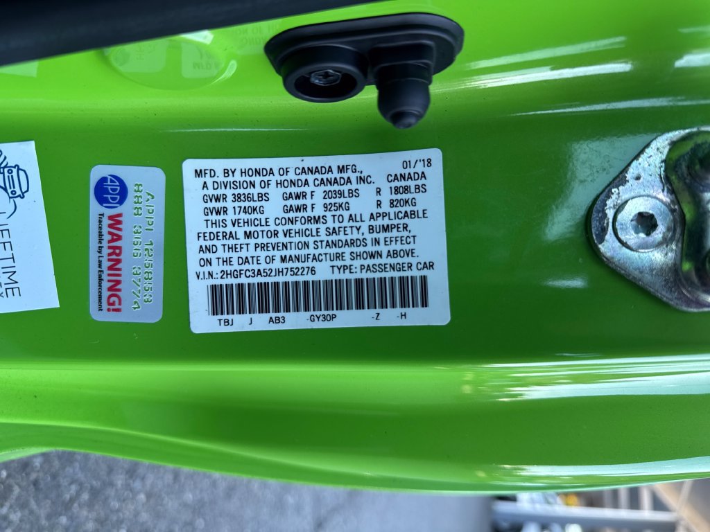 Used 2018 Honda Civic Si image 30