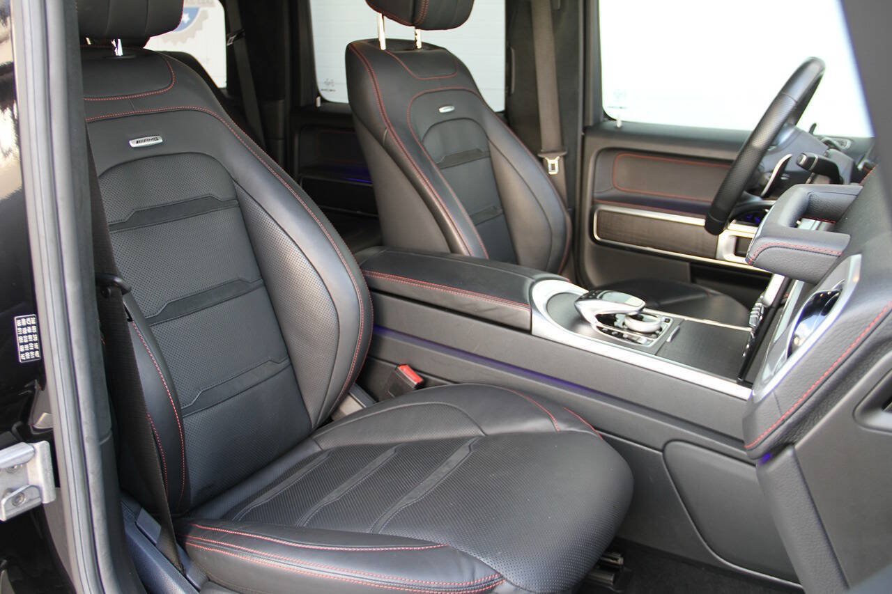 Used 2020 Mercedes-Benz G 63 AMG 4MATIC w/ G Manufaktur Interior Package image 13