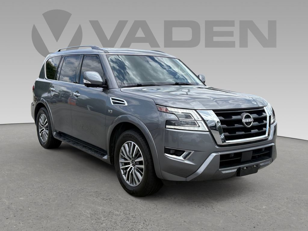 Used 2021 Nissan Armada SL w/ Captain's Chairs Package