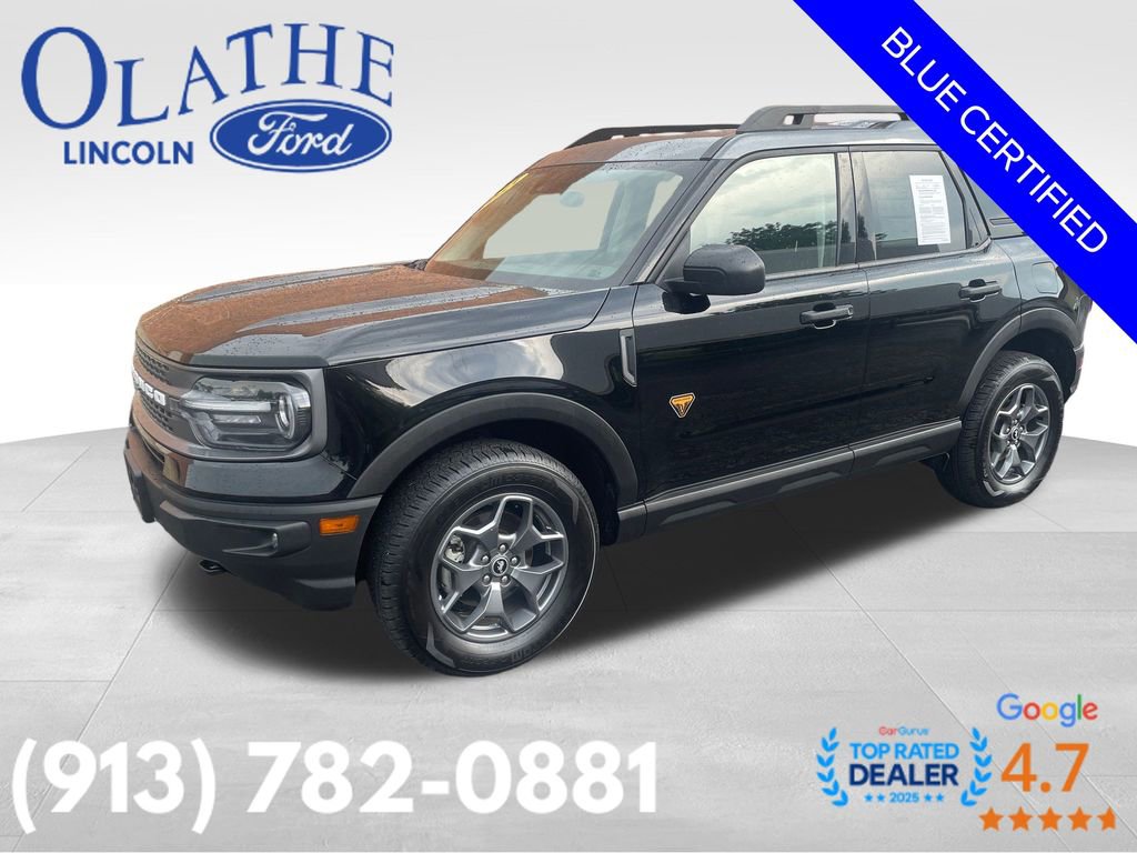 Certified 2021 Ford Bronco Sport Badlands