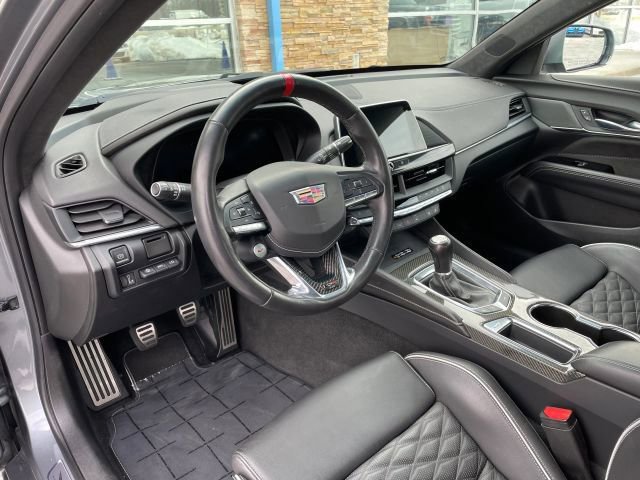 Used 2022 Cadillac CT4 V Blackwing w/ Technology Package RWD image 2