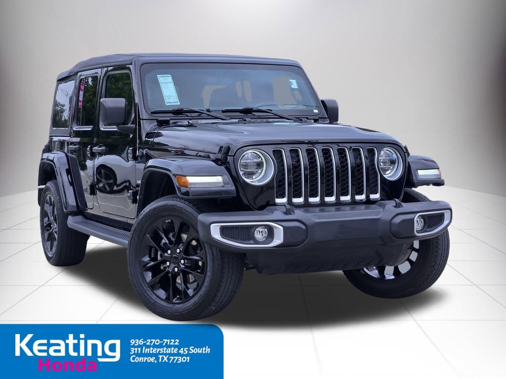 Used 2021 Jeep Wrangler Unlimited Sahara AWD/4WD image 3