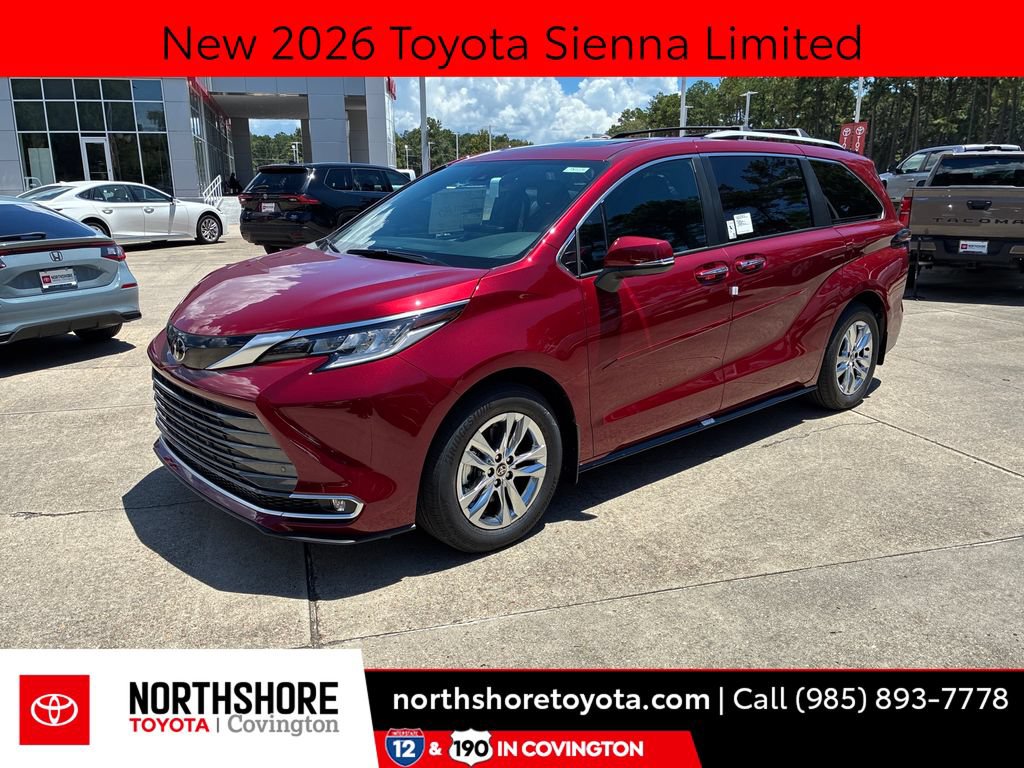New 2026 Toyota Sienna Limited