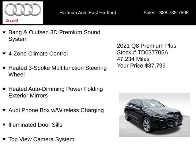 Used 2021 Audi Q8 Premium Plus w/ Premium Plus Package AWD/4WD image 18