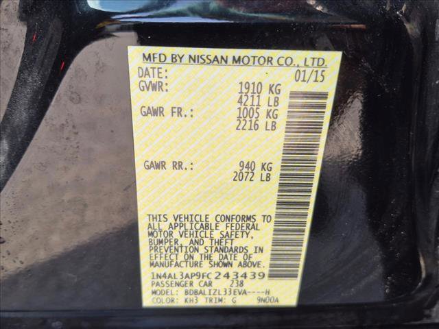 Used 2015 Nissan Altima 2.5 SV FWD image 15