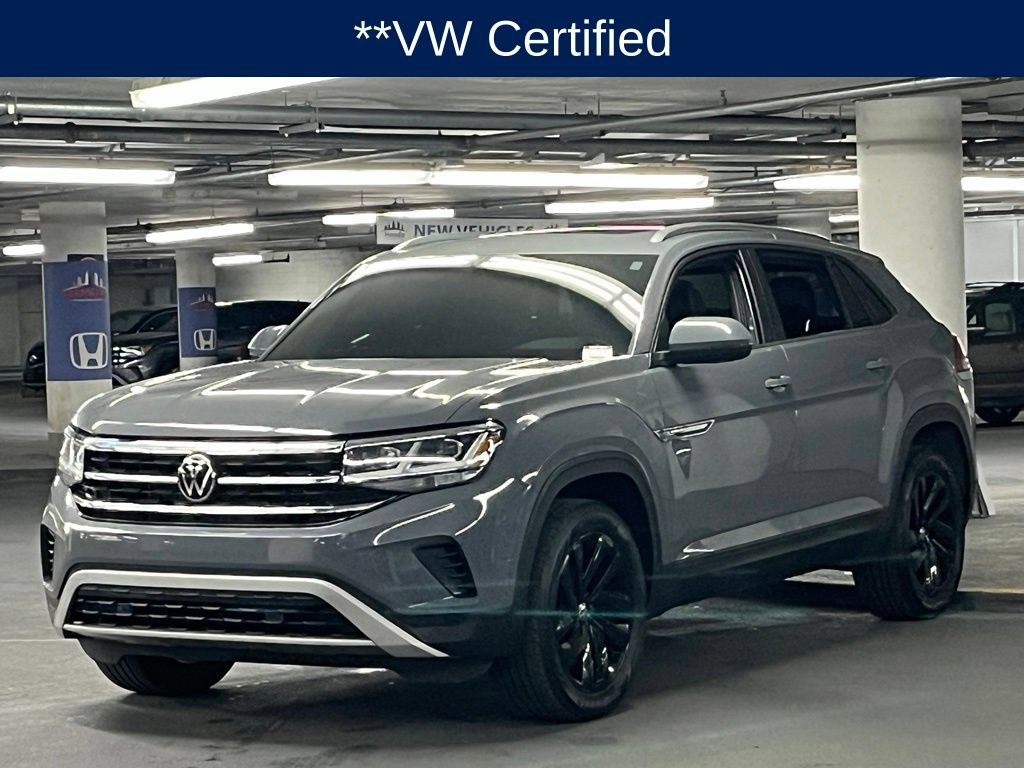 Used 2023 Volkswagen Atlas Cross Sport SE w/ Panoramic Sunroof Package AWD/4WD image 3
