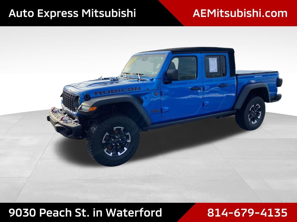 Used 2024 Jeep Gladiator Rubicon w/ Safety Group AWD/4WD image 3