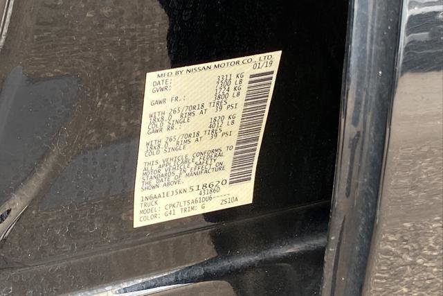 Used 2019 Nissan Titan SV AWD/4WD image 26