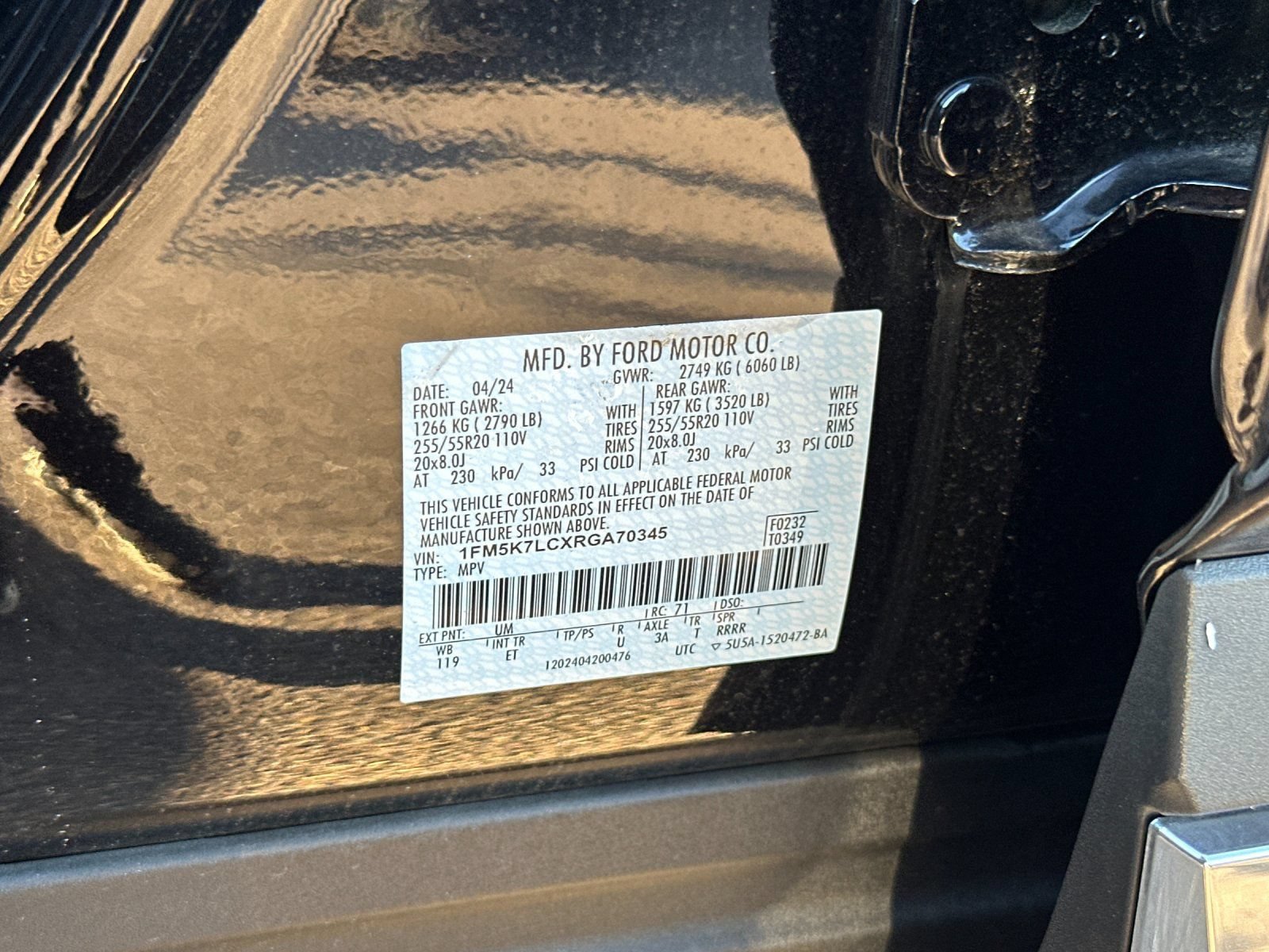 New 2024 Ford Explorer King Ranch w/ Technology Package RWD image 42
