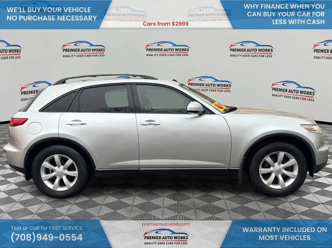 Used 2005 INFINITI FX35 AWD w/ (P01) Touring Pkg image 8