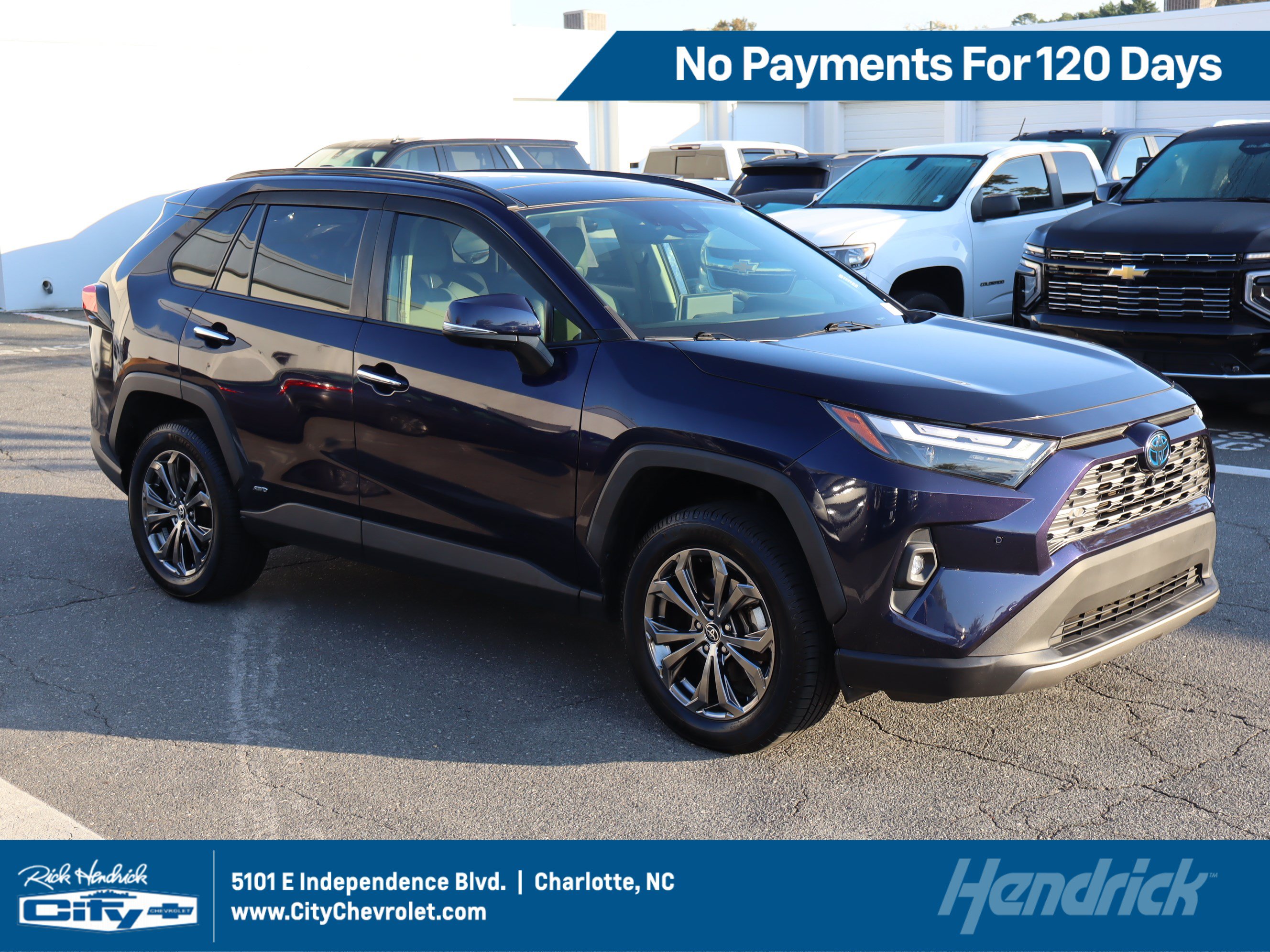 Used 2022 Toyota RAV4 Limited AWD/4WD image 1