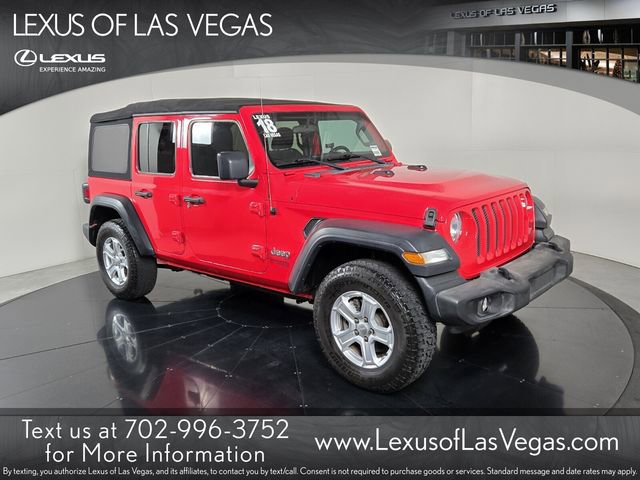 Used 2018 Jeep Wrangler Unlimited Sport S