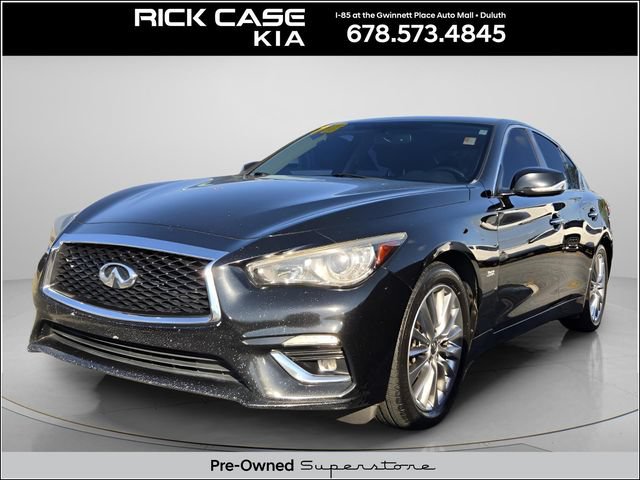Used 2018 INFINITI Q50 Luxe w/ Essential Package (3.0T Luxe)