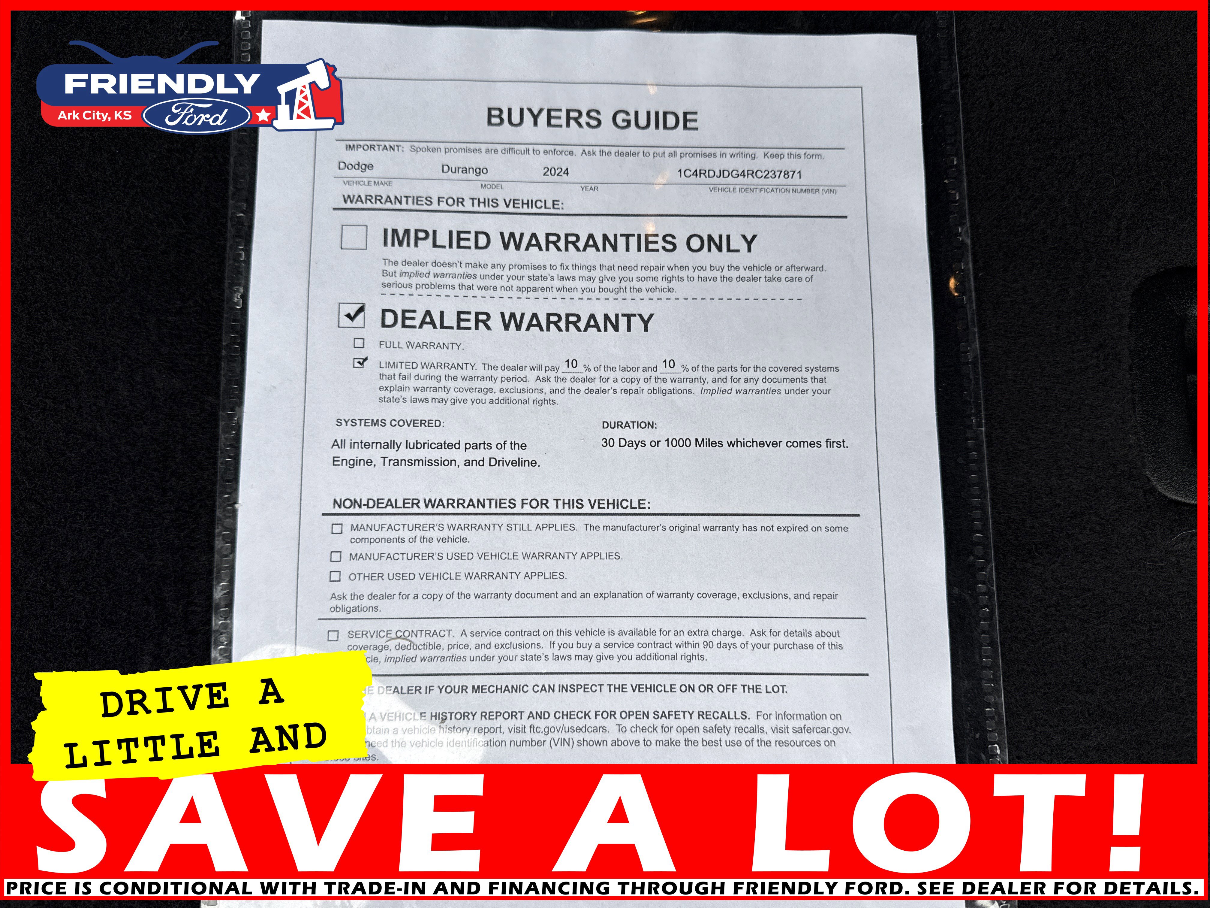 Used 2024 Dodge Durango GT image 22