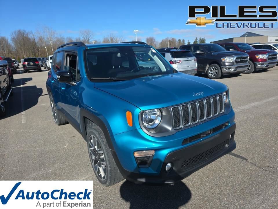 Used 2022 Jeep Renegade Limited w/ Sun, Sound & Wheels Group image 1