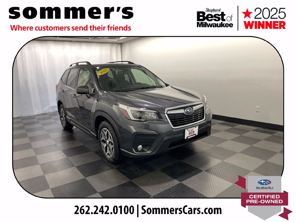 Certified 2021 Subaru Forester Premium w/ Popular Package #1 AWD/4WD 360° Tour