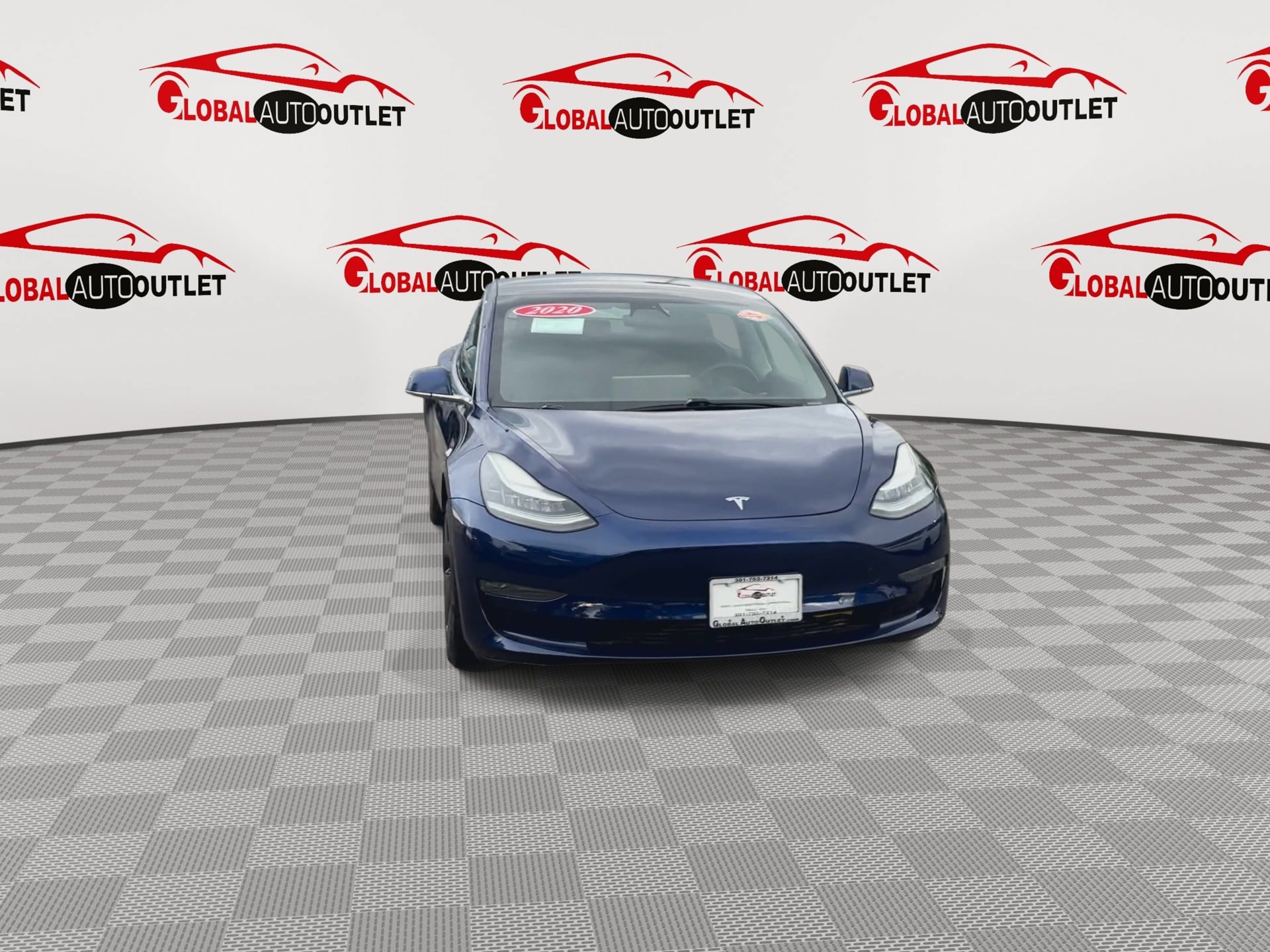 Used 2020 Tesla Model 3 Long Range AWD/4WD image 3