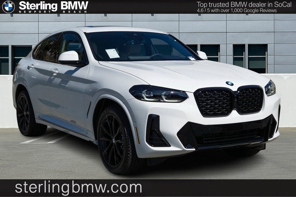 New 2025 BMW X4 xDrive30i w/ Premium Package