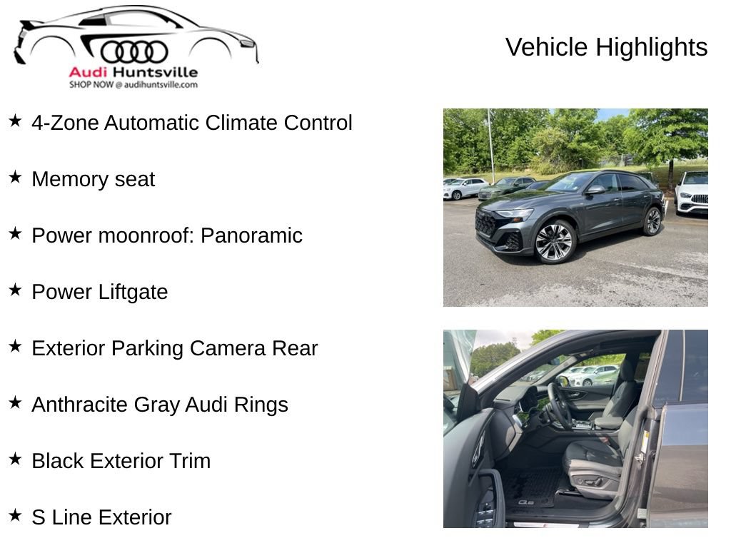 Used 2025 Audi Q8 Premium Plus w/ Premium Plus Package AWD/4WD image 12