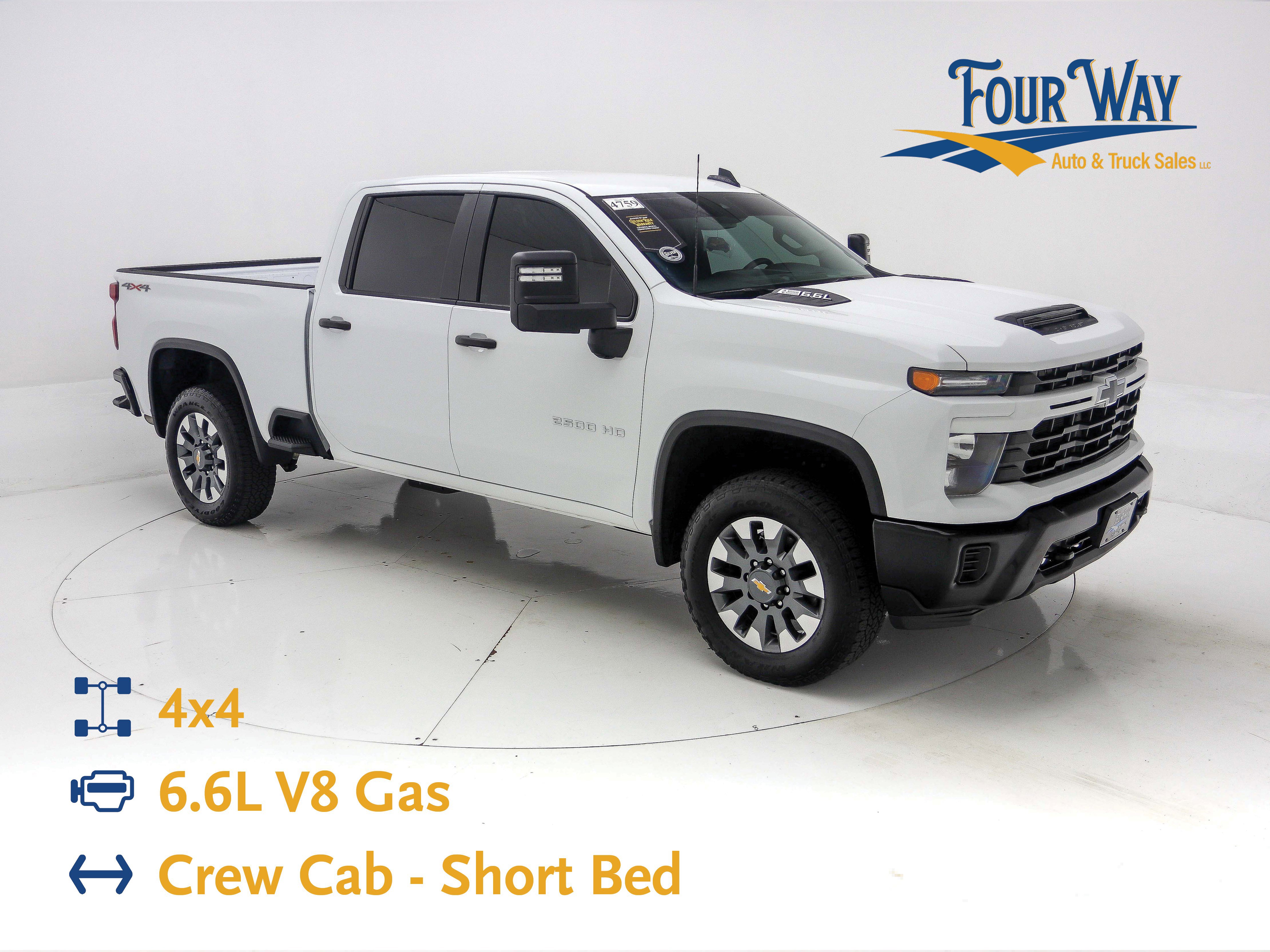 Used 2024 Chevrolet Silverado 2500 Custom w/ Custom Convenience Package image 1