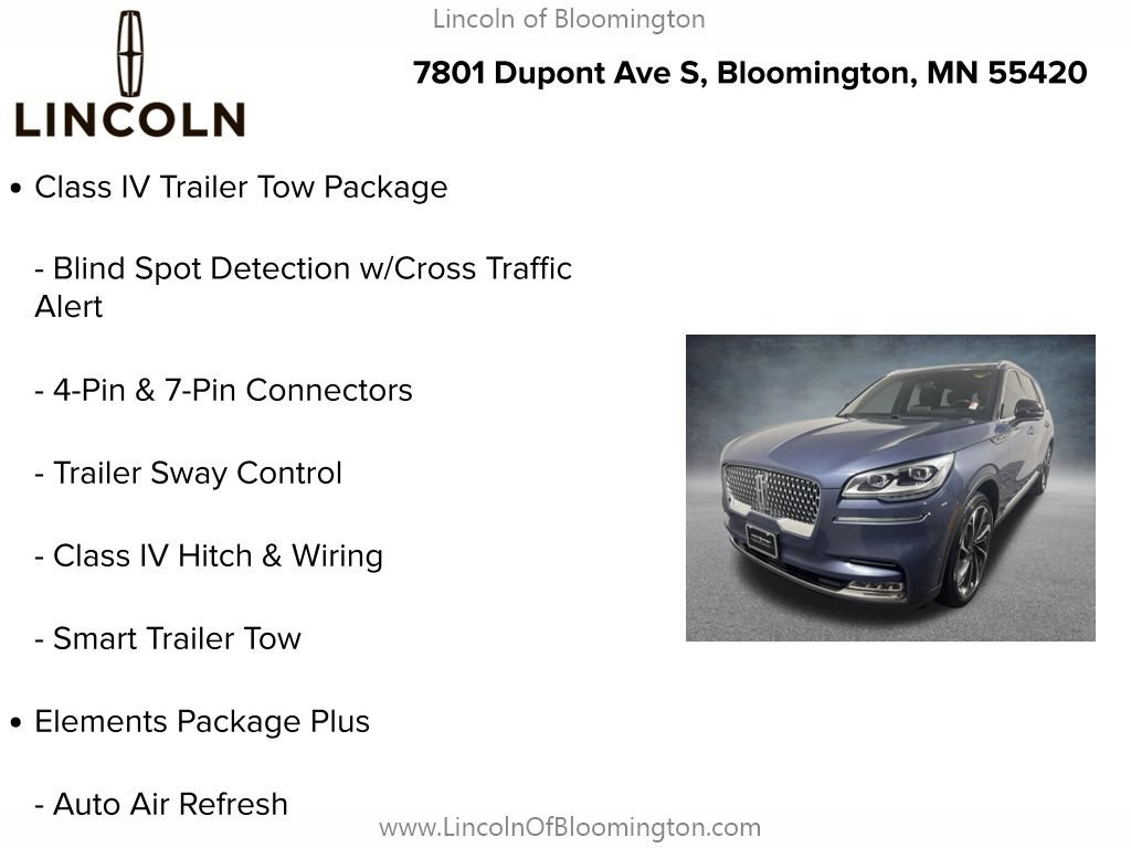 Certified 2021 Lincoln Aviator Reserve w/ Equipment Group 202A AWD/4WD image 9