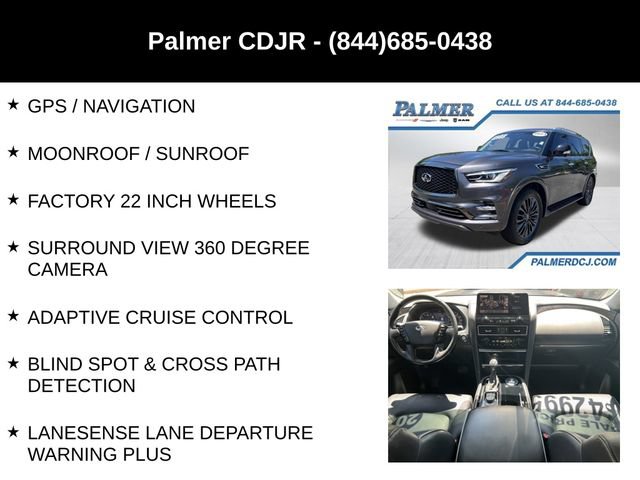 Used 2023 INFINITI QX80 Premium Select w/ Cargo Package RWD image 6