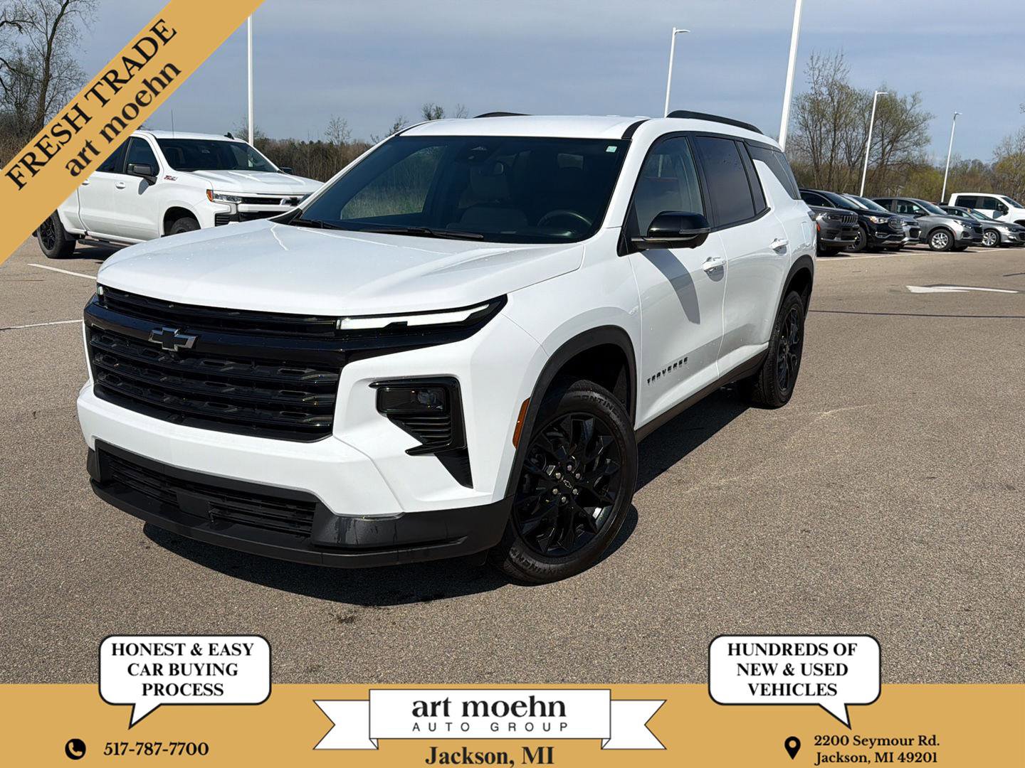 Used 2024 Chevrolet Traverse LT w/ Midnight/Sport Edition image 1