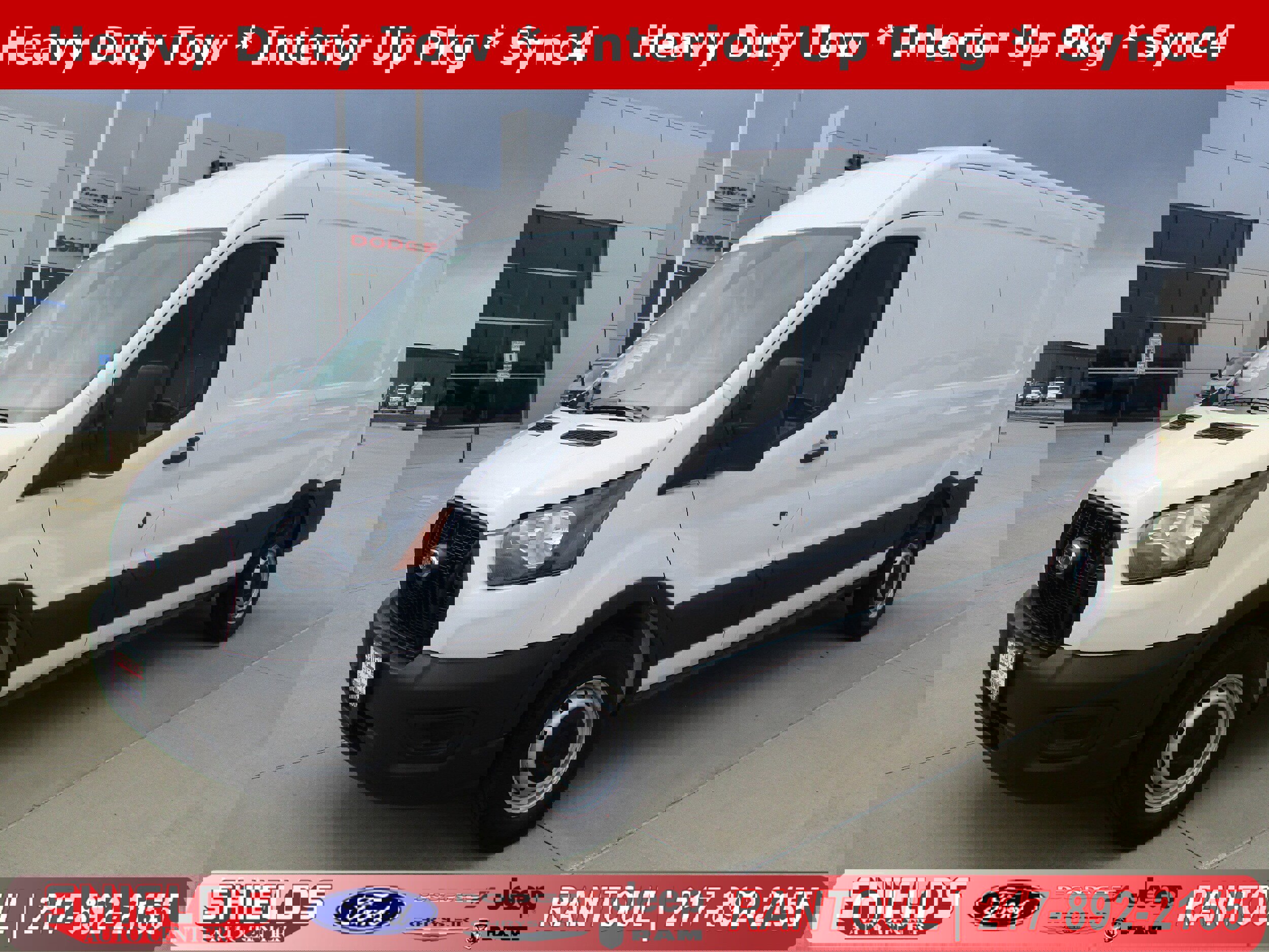 New 2025 Ford Transit 250 148 Medium Roof w/ Interior Upgrade Package image 1