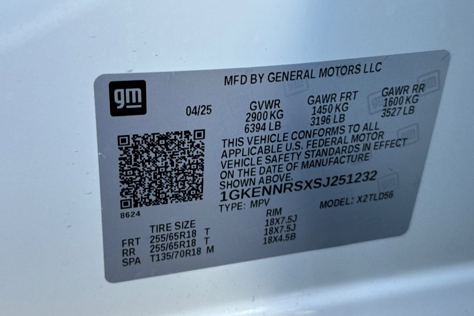 Used 2025 GMC Acadia Elevation image 51