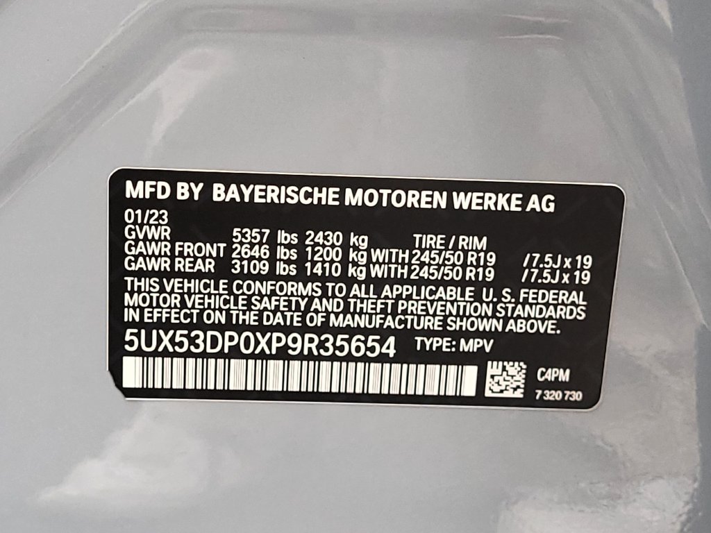 Used 2023 BMW X3 xDrive30i w/ M Sport Package AWD/4WD image 31