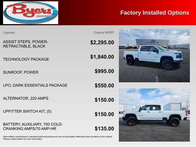 Used 2025 Chevrolet Silverado 2500 ZR2 w/ Technology Package image 10