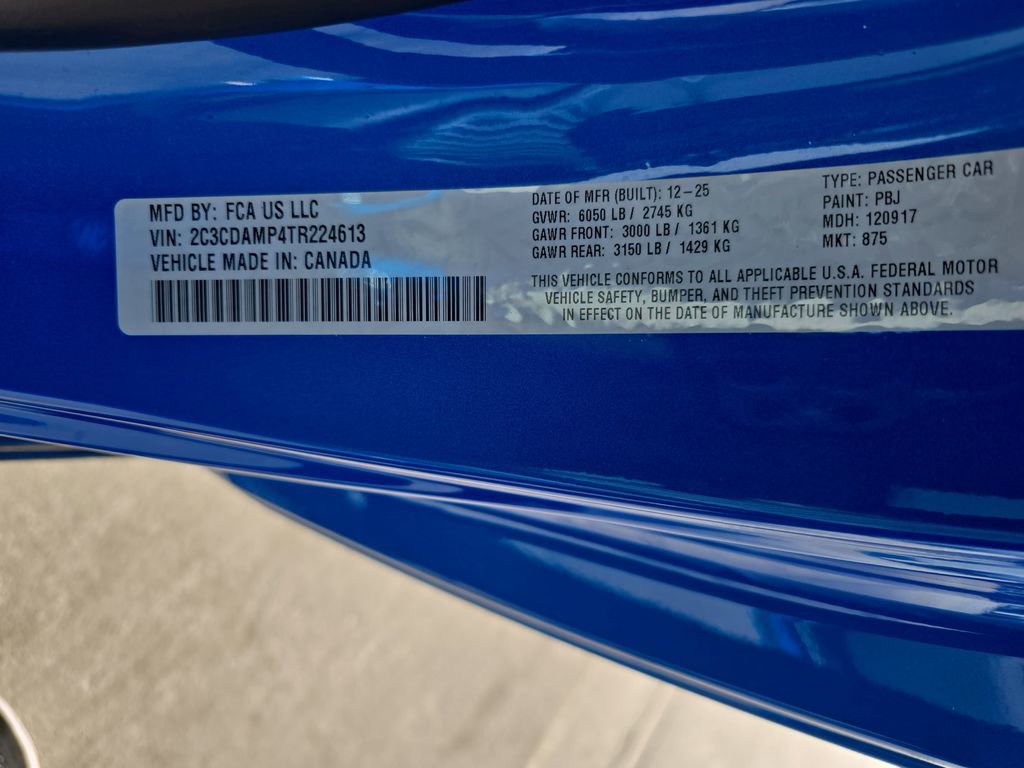 New 2026 Dodge Charger Scat Pack w/ Blacktop Package AWD/4WD image 35