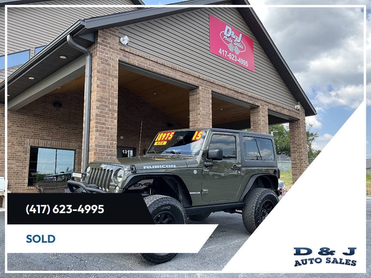 Used 2015 Jeep Wrangler Rubicon w/ Power Convenience Group