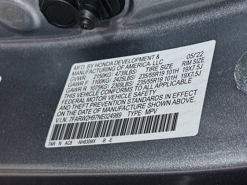 Certified 2022 Honda CR-V Touring image 27