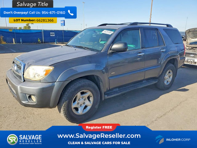 Used 2008 Toyota 4Runner SR5 w/ SR5 Extra Value Pkg 1 RWD image 1
