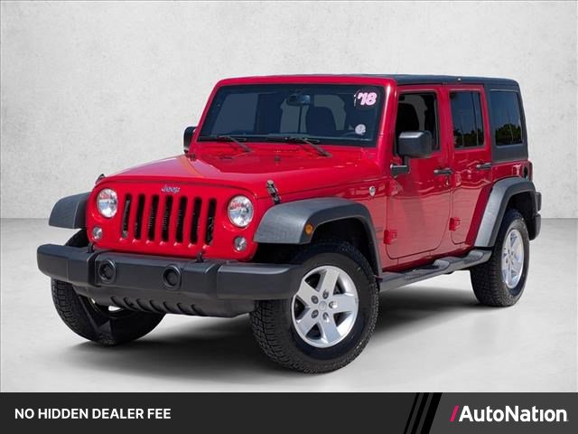 Used 2018 Jeep Wrangler Unlimited Sport S